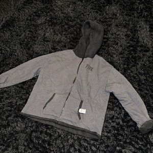 Reversible PINK Sherpa Zip-Up